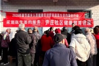 送医下乡暖新春 健康服务零距离——灵宝市第二人民医院健康促进暨科普宣传义诊活动走进涧东区尹庄社区