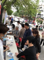 “防治地贫 健康孕育”——湖前社区开展世界地贫日宣传活动