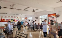 九三学社海南医科大学委员会联合开展“老年脑健康”及“身体机能”大型义诊活动