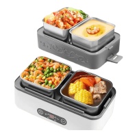 告别外卖，享受健康美食——龙鹳电热饭盒，您的智能饮食新选择！