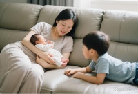 我不管别人怎么样说，我很庆幸生了二胎