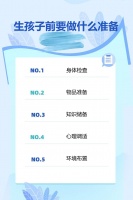 生孩子前要做什么准备