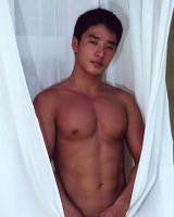 肌肉型男，颜值和身材兼备！杜达雄的摄影男模——军龙