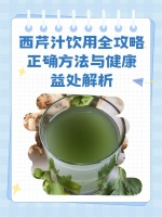 西芹汁饮用全攻略：正确方法与健康益处解析
