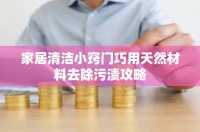 家居清洁小窍门巧用天然材料去除污渍攻略