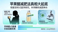 苹果醋减肥法到底靠谱？明星疯狂安利，最新医学研究给出答案！