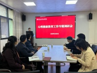 校领导赴大学生心理健康教育中心调研指导工作