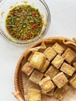 一周減脂不重樣 無油烤豆腐