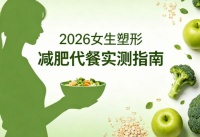 2026女性塑形减肥代餐实测｜科学减脂不松垮，选对方案轻松养出易瘦体质