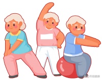 冬日居家，老年人也可以輕松鍛煉！
